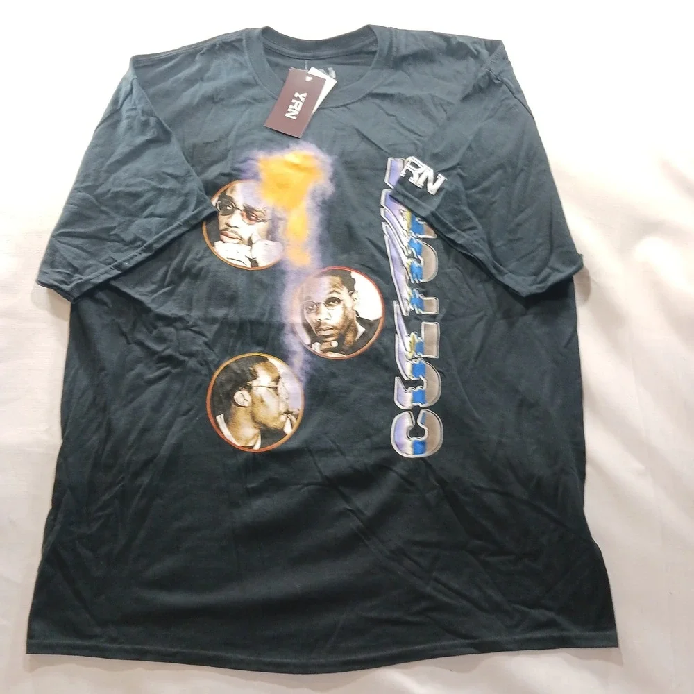 YRN Yung Rich Nation Migos Culture T Shirt Mens 2XL Black Graphic Tee New